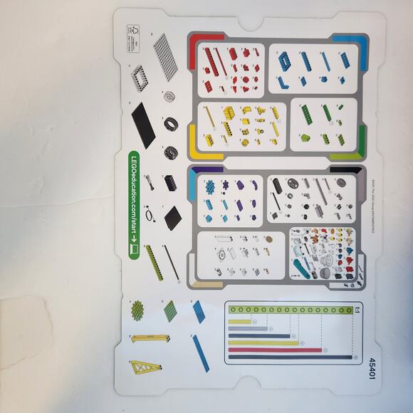 Vintage  Education BricQ Motion Essential 2 sets 45401/45300  Extra parts